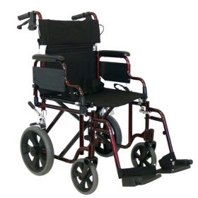 Wheelchair - Nova - Transit 17" Red
