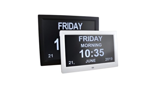 1022-DIGITAL-LED-CALENDAR-DAY-CLOCK Clock - Digital, Calendar/Day Display