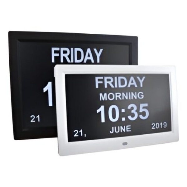1022-DIGITAL-LED-CALENDAR-DAY-CLOCK Clock - Digital, Calendar/Day Display