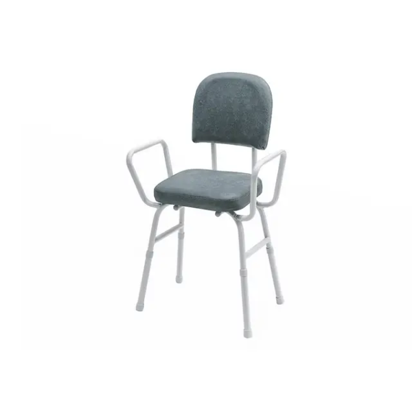 108012_perching-stool-with-arms_web-image_01 Perching Stool, Height Adjustable with arms - Slate