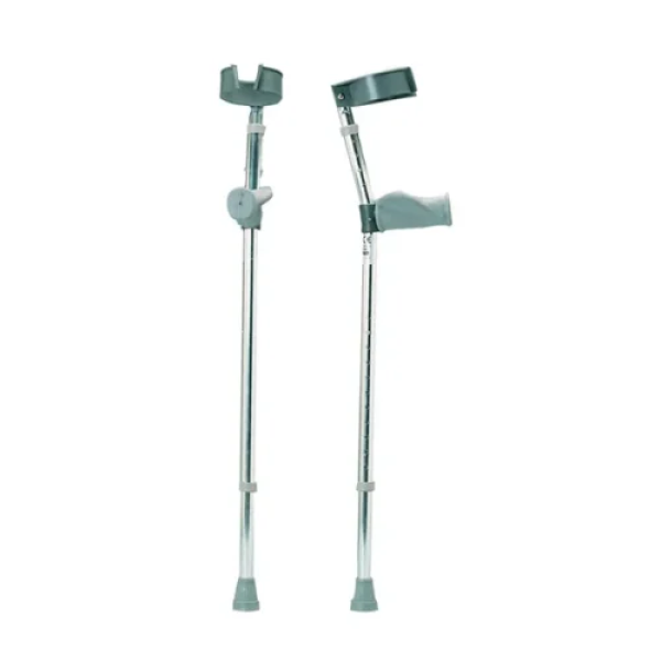 124A Forearm Ergonomic Crutch Pair, Medium