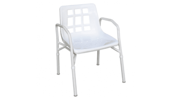 1312_672102963_605850247 Shower Chair, Aluminium, with Arms