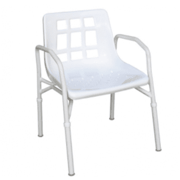 1312_672102963_605850247 Shower Chair, Aluminium, with Arms