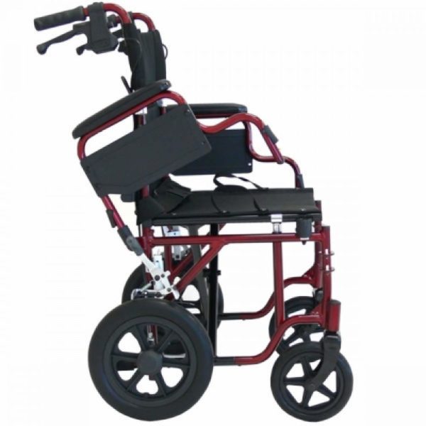 Wheelchair - Nova - Transit 17" Red