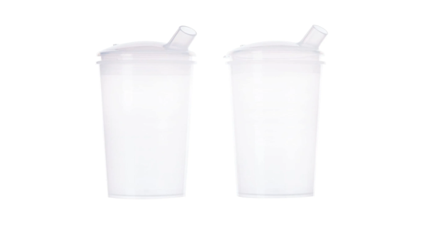 Feeding Cup - 8mm Fixed Spout (Pair)