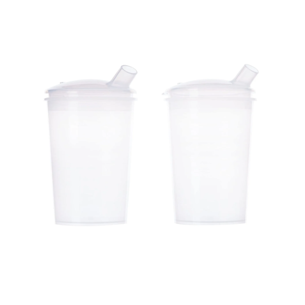 Feeding Cup - 8mm Fixed Spout (Pair)