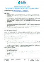 ndis complaints