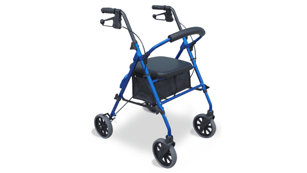 Redgum Blue Adjustable Height 53/59cm (120KG SWL) 8" Wheels
