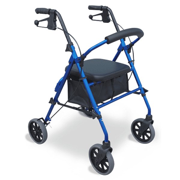 Redgum Blue Adjustable Height 53/59cm (120KG SWL) 8" Wheels