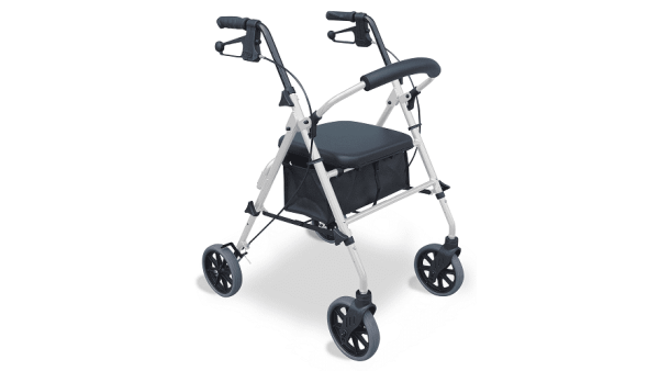 Redgum PEWTER Adjustable Height 53/59cm (120KG SWL) 8" Wheels
