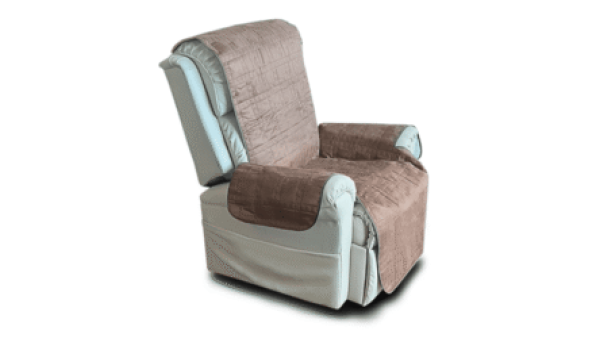 LCCOVER-Brown-LOUNGE Protective Cover for Recliner Lift Chairs