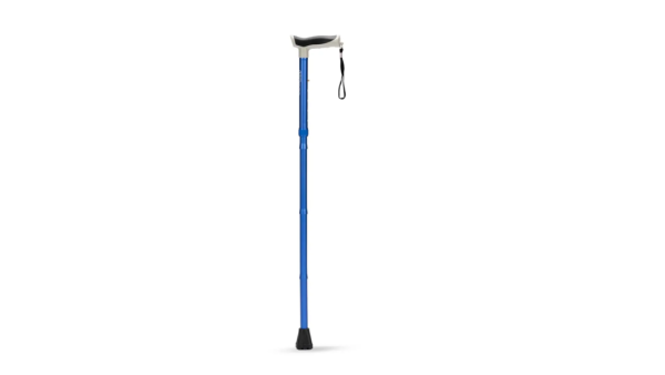 ka305blu_kcare-folding-cane-anodised-blue-2 Folding Cane - Anodised