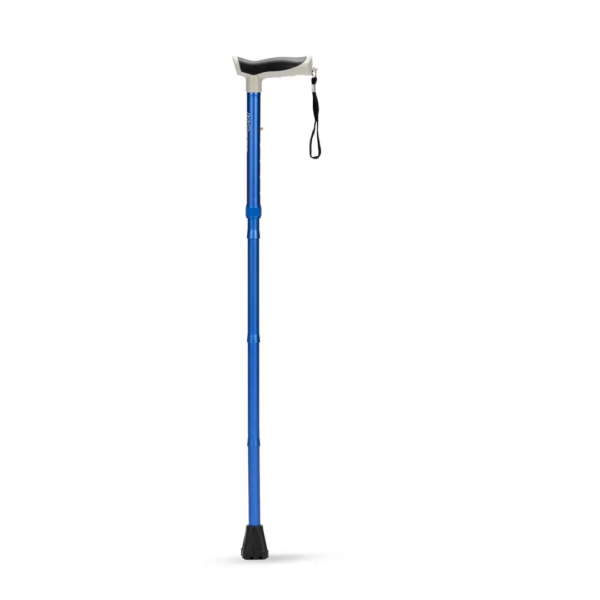 ka305blu_kcare-folding-cane-anodised-blue-2 Folding Cane - Anodised