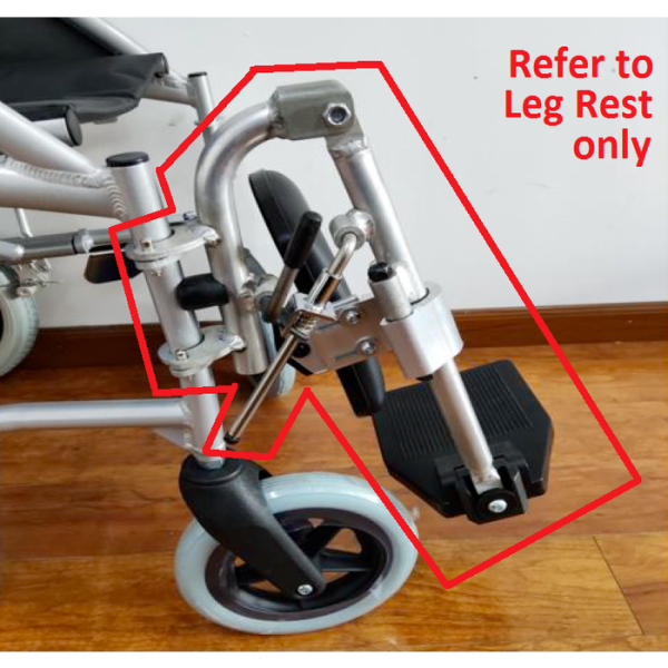 Elevating Leg Rest (Left) Swift 46cm