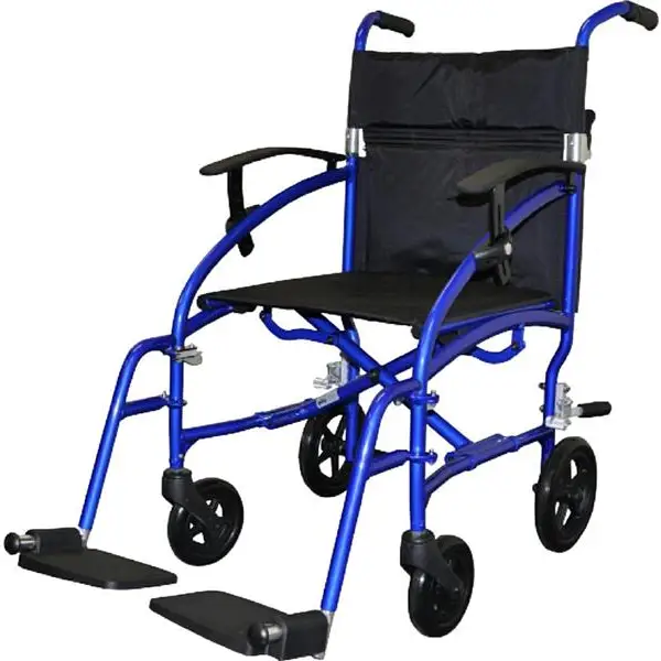 Days Swift Lite Wheelchair Attendant Propelled with Push Down Arms