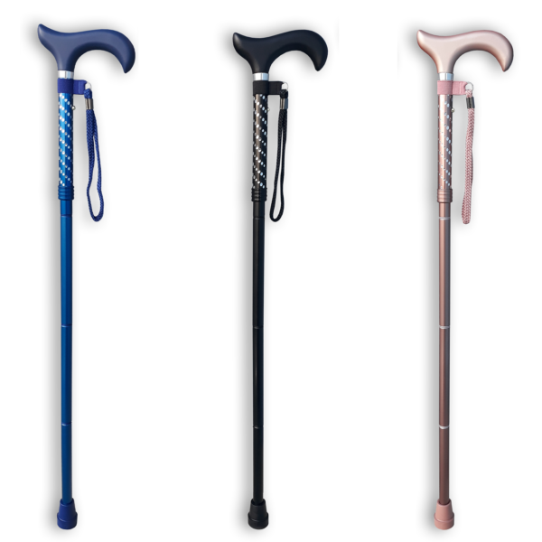ALL-e1637737074803 Walking Stick-Folding (Various Colours)
