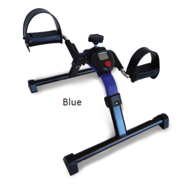 Redgum Pedal Excerciser, Folding, Digital Counter - Blue