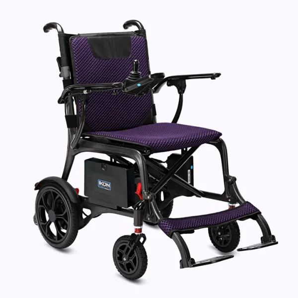 IK2PCF_-_ENDURO_POWERLITE_ELECTRIC_WHEELCHAIR_-_OVERALL_-_PURPLE_COVER_6a6ea9b5-13fd-4d16-87a8-e86bf4995930-600x600-1 IKON Enduro Carbon Fibre 15.8Kg (Purple)