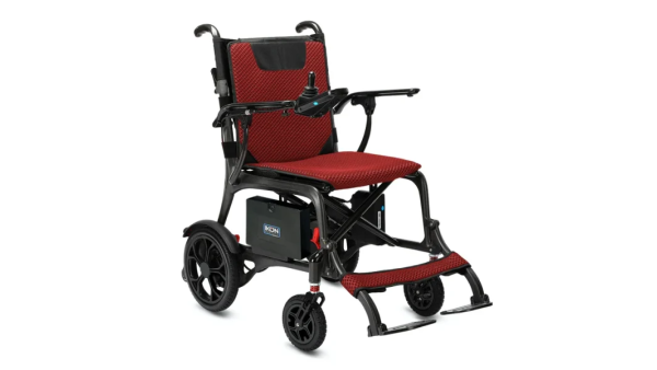 IK2PCF_-_ENDURO_POWERLITE_ELECTRIC_WHEELCHAIR_-_OVERALL_-_RED_COVER-600x600-1 IKON Enduro Carbon Fibre 15.8Kg (Red)