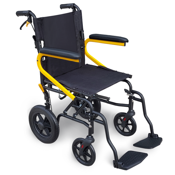 RG311Y18-YELLOW-OPAL-TRANSIT-WHEELCHAIR-1 Redgum Opal Transit Yellow