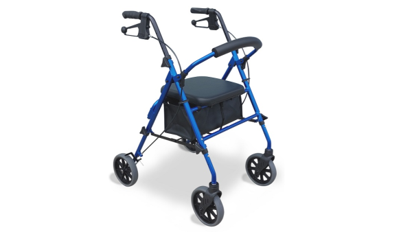 Redgum Blue Adjustable Height 53/59cm (120KG SWL) 8" Wheels