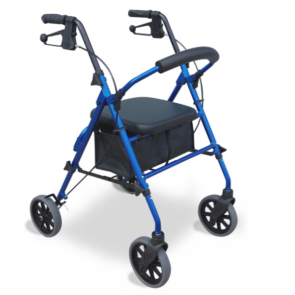 Redgum Blue Adjustable Height 53/59cm (120KG SWL) 8" Wheels