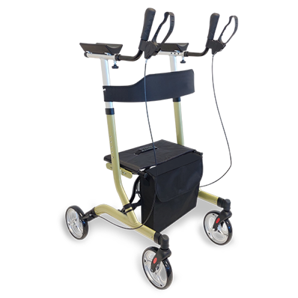 Redgum Walking Tutor / Forearm Walker with Seat Side Folding 136Kg SWL