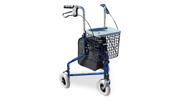 Redgum Tri-Walker Blue with Basket Bag and Tray