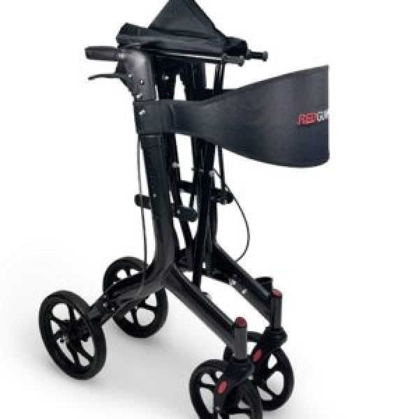Bariatric Side Folding Seat Walker - Dark Grey