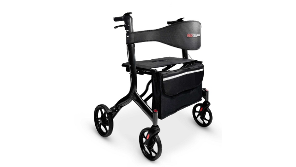 Bariatric Side Folding Seat Walker - Dark Grey
