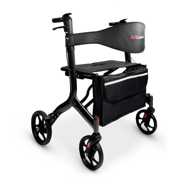 Bariatric Side Folding Seat Walker - Dark Grey