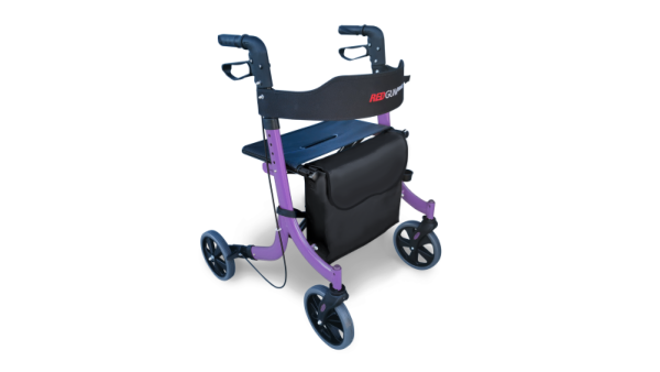 Redgum Lightweight Side Folding 50cm Seat Height Purple 136Kg SWL