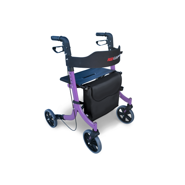 Redgum Lightweight Side Folding 50cm Seat Height Purple 136Kg SWL