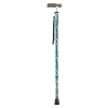 RGWS341-SOFT-TOUCH-NARROW-NECK-WALKING-STICK-GEO-ORANGE-OVERALL Walking stick - Soft Touch Narrow Neck