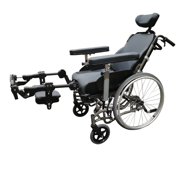 SELF-PROPELLED-ONYX-RECLINED Redgum Onyx Tilt-in-Space Crash Rated SWL 135kg SP 18" (450mm) Seat