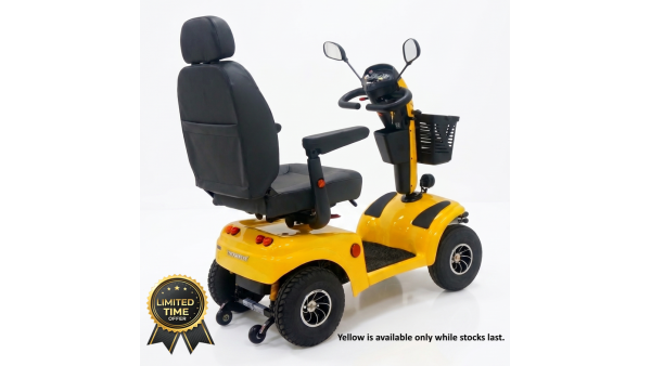 Yellow-Limited-ed-Allrounder- Shoprider 9LSP - All-Rounder Hornet Yellow