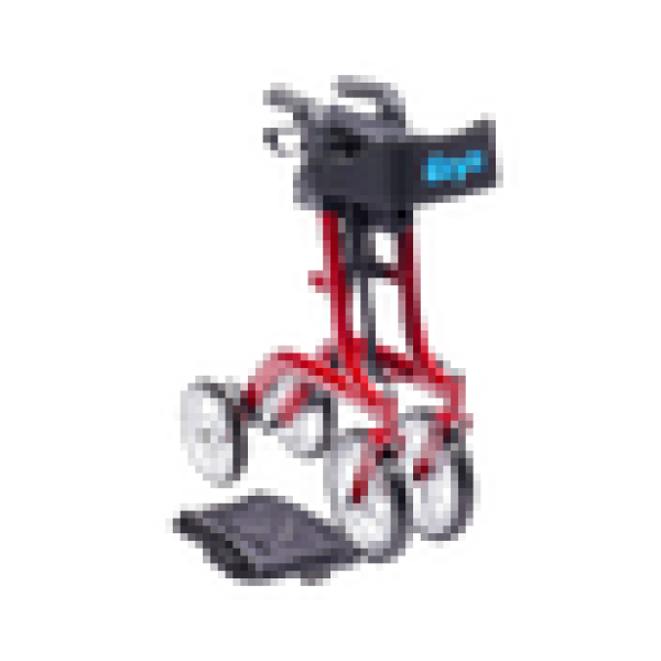 hct-9137dr_red_days_superlite_rollator_folded_1.png Days Superlite Deluxe Ruby Red